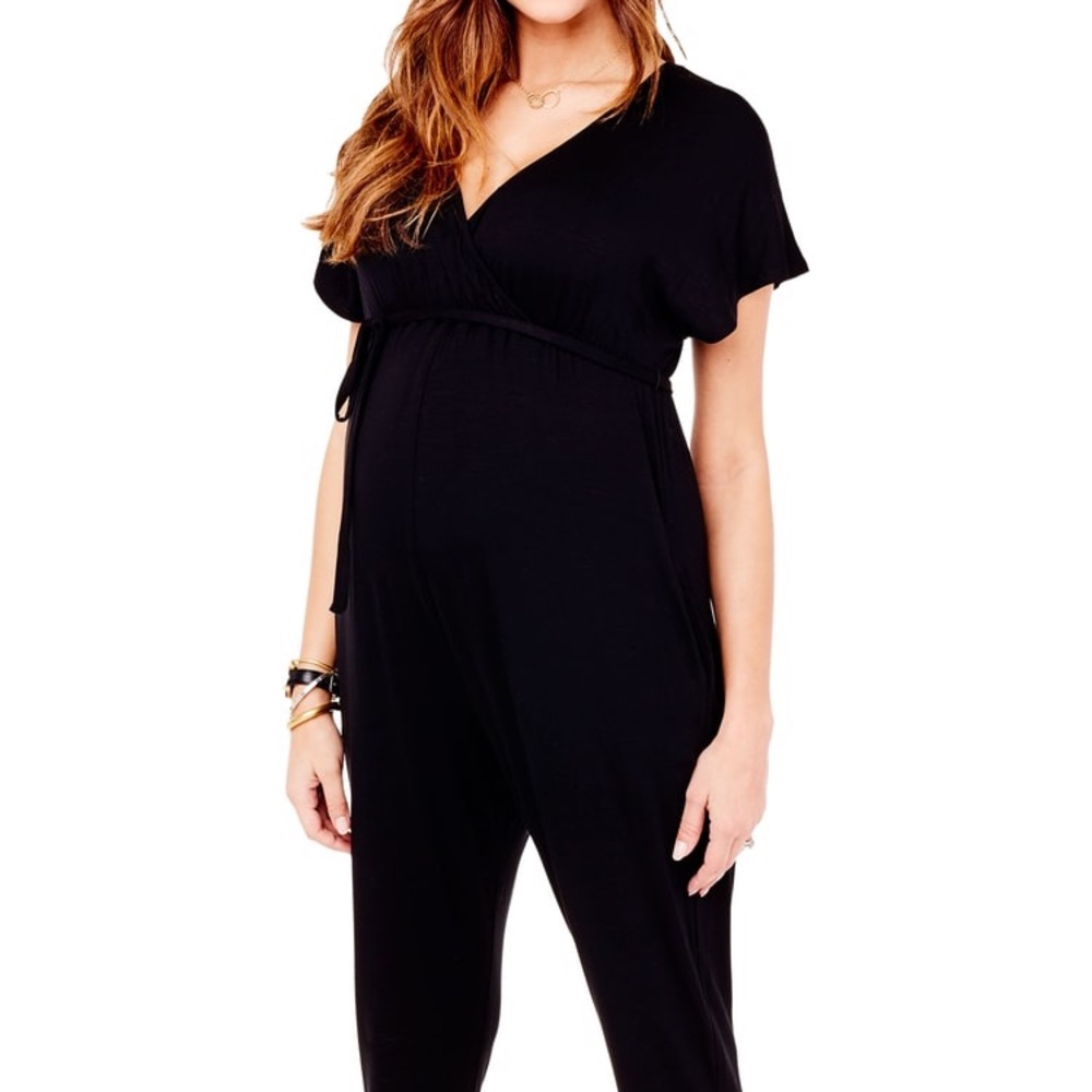 Ingrid & Isabel Crossover Maternity Jumpsuit